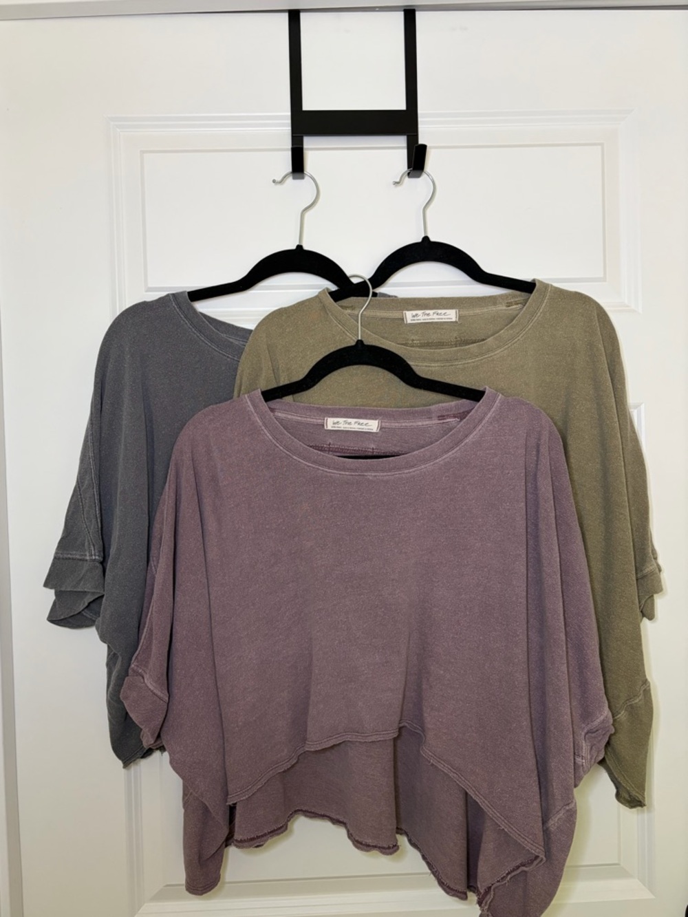 BUNDLE: 3 Free People We The Free Cropped Tees - XS